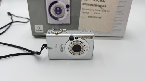 Digitalkamera Canon Ixus 500 im original Karton geprüft - Bild 8 von 13