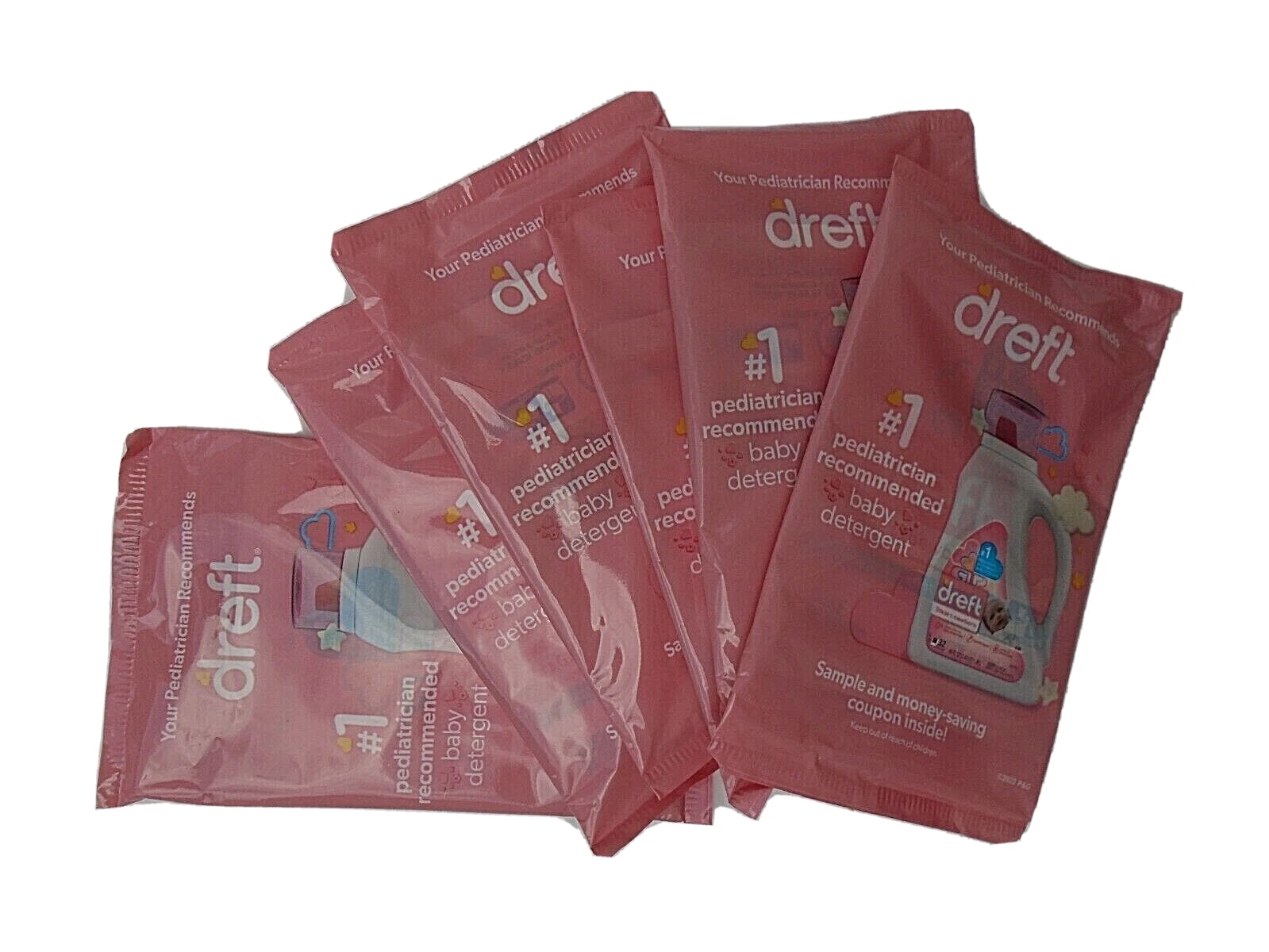 Lot of Dreft Newborn Hypoallergenic Baby Laundry Detergent Sample 18 Packages
Opens in a new wind