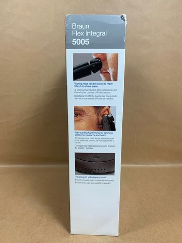 RARE - NEW - Braun 5005 Flex Integral - Vintage - Never Opened - New Old Stock - Picture 4 of 7