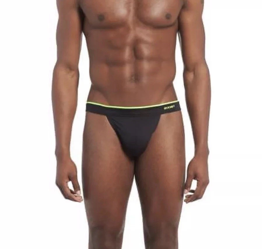 Slip String Homme 2(X)IST SLIQ MICRO Y-BACK - Taille XL - Motif Guépard