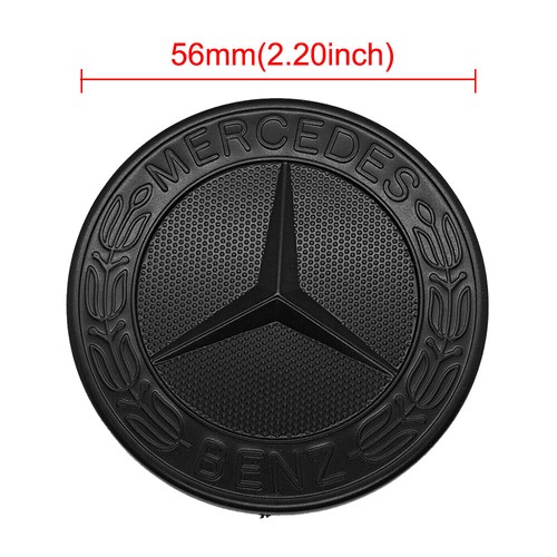 56MM Motorhaube Abzeichen Sticker Stern Emblem Aufkleber Für Mercedes Benz - Bild 10 von 12