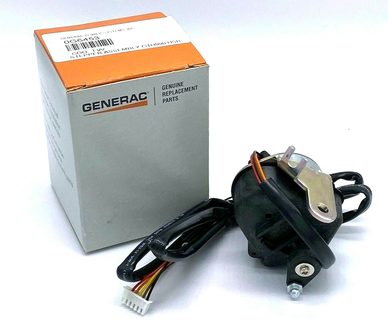 GENUINE GENERAC 0G6453 - STEPPER MOTOR ASSEMBLY GTH990 SAME 