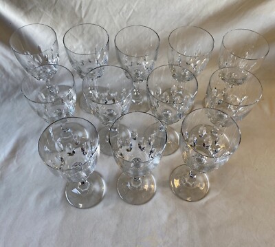 RARE Mikasa Discontinued Crown Princess Pattern - Crystal  display picture 1
