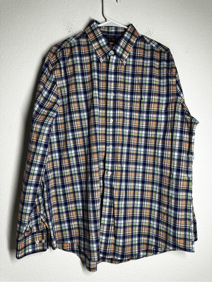 NWOT Ralph Lauren Black Label Men s Buttoned Long Sleeve Cotton Blend Shirt SzXL