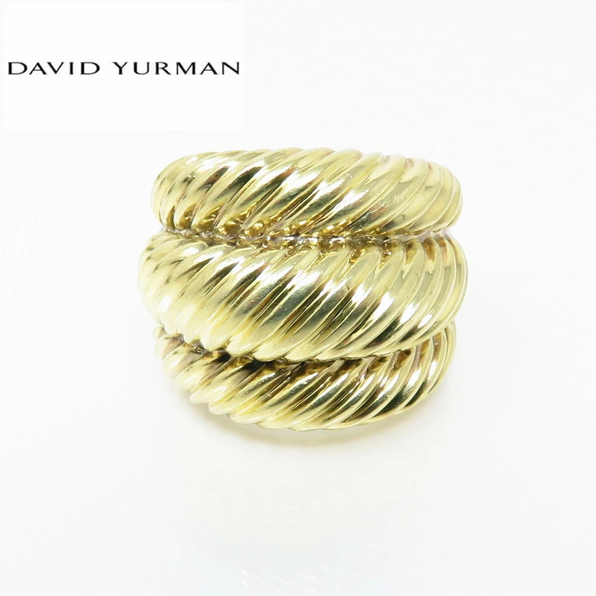 David yurman gold dome on sale ring
