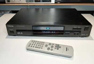 TOSHIBA SD-100E Lecteur DVD Spatialiser avec télécommande Bon état Fonctionnel - Photo 1/4