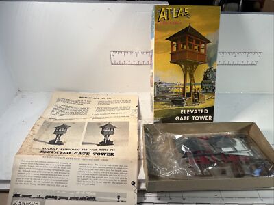 Atlas item #701 ''Elevated Gate Tower'' -HO Scale-Vintage-Model Train