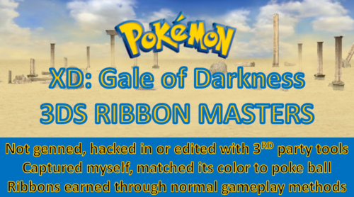 Pokemon XD Shadow 3DS Ribbon Masters : Purified Non-Shiny - Picture 1 of 21