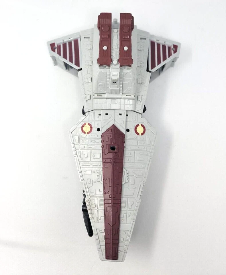 Star Wars Transformers Darth Vader to Star Destroyer, Hasbro incompleto como encontrado Foto 2 de 4