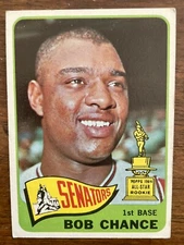 1965 Topps - #224 Bob Chance