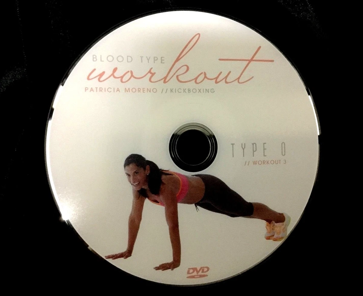 Blood Type Workout 3 Type O Kickboxing with Patricia Moreno DVD Exercise Video