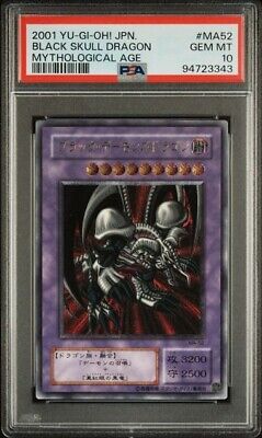 YuGiOh PSA 10 MA-52 Ultimate Rare Black Skull Dragon YuGiOh PSA 10 MA-52 Ultimate Rare Black Skull Dragon