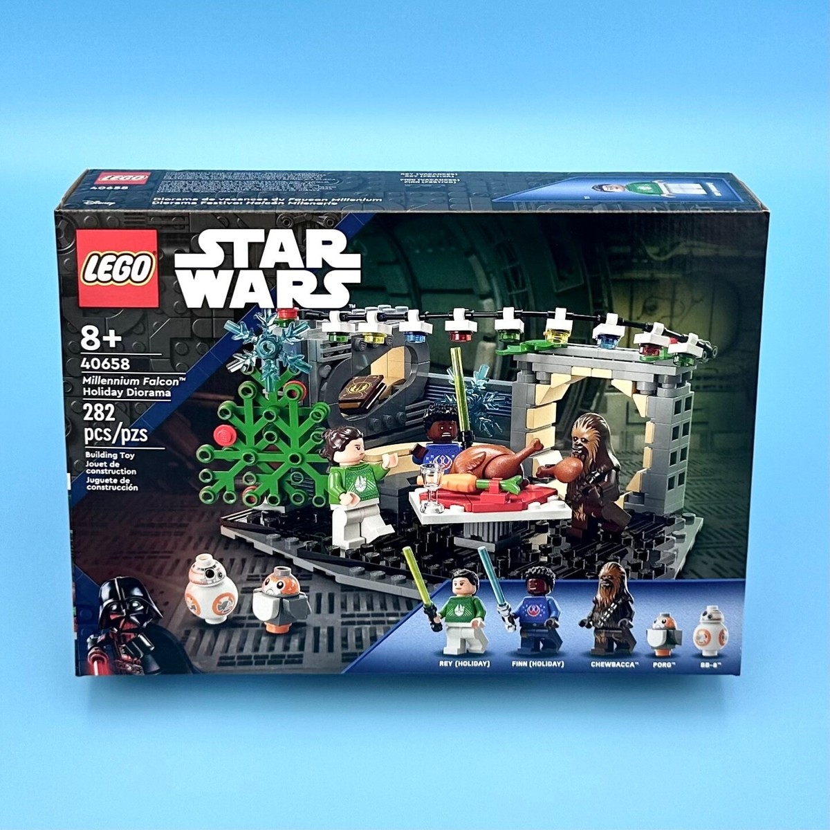 LEGO Star Wars Millennium Flacon Holiday Diorama (40658) Christmas