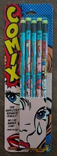 Vintage Lou Brooks Pentech Pencil Set 1992 'Comix' NWT/New in Package