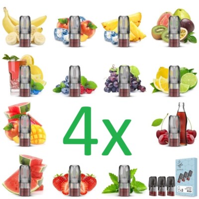 4 x 2er Pack Elfbar MATE500 P1 Pod 2ml 20mg oder 4x 3er Pack befüllbare 2ml Pods