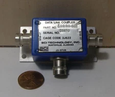 SCI TECHNOLOGY DATA LINK COUPLER P/N: 5012120-002 S/N:25870 CAGE CODE:25622