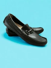 Florsheim Men’s Loafers 9.5D 14112-001 Leather Black Slip On