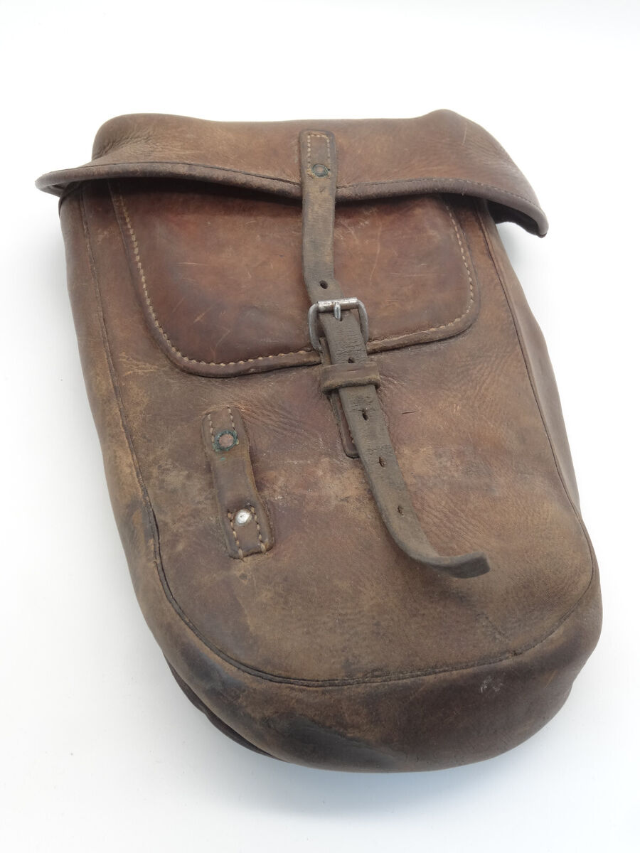 Vintage Swiss Army Leather Satchel Packsaddle Saddle Bag Vintage Swiss Army Leather Satchel Packsaddle Saddle Bag