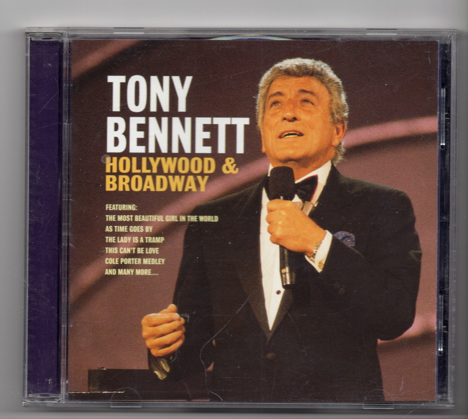 (JG417) Tony Bennett, Hollywood & Broadway - 1998 CD