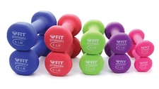 Primozu FIT Neoprene Dumbbell Set (1LB + 2LB + 3LB + 4LB + 5LB PAIRS)