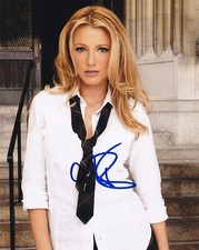 BLAKE LIVELY signed autograph 20x25cm GOSSIP GIRL in person autograph ACOA