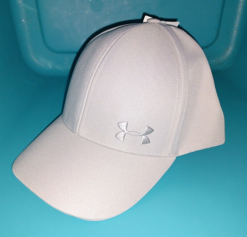 👟 NEW Women's Under Armour Gray Baseball Hat Cap Nwt Workout Athletic Silver