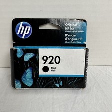 Genuine HP 920 Black Ink OfficeJet 6000 6500 6500A 7000 7500 Exp 5/2024