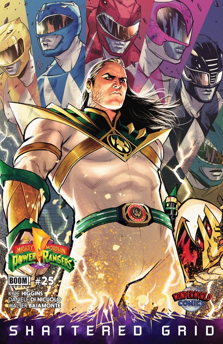 ジェイソン・デビッド・フランク氏 直筆サイン パワーレンジャー　#1 アメコミ Mighty Morphin Power Rangers #1 Signed By Jason David Frank