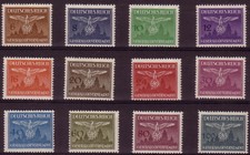 Germania Occupazione Polonia Mi D25-D36 1943 Seconda Guerra Mondiale Epoca MNH