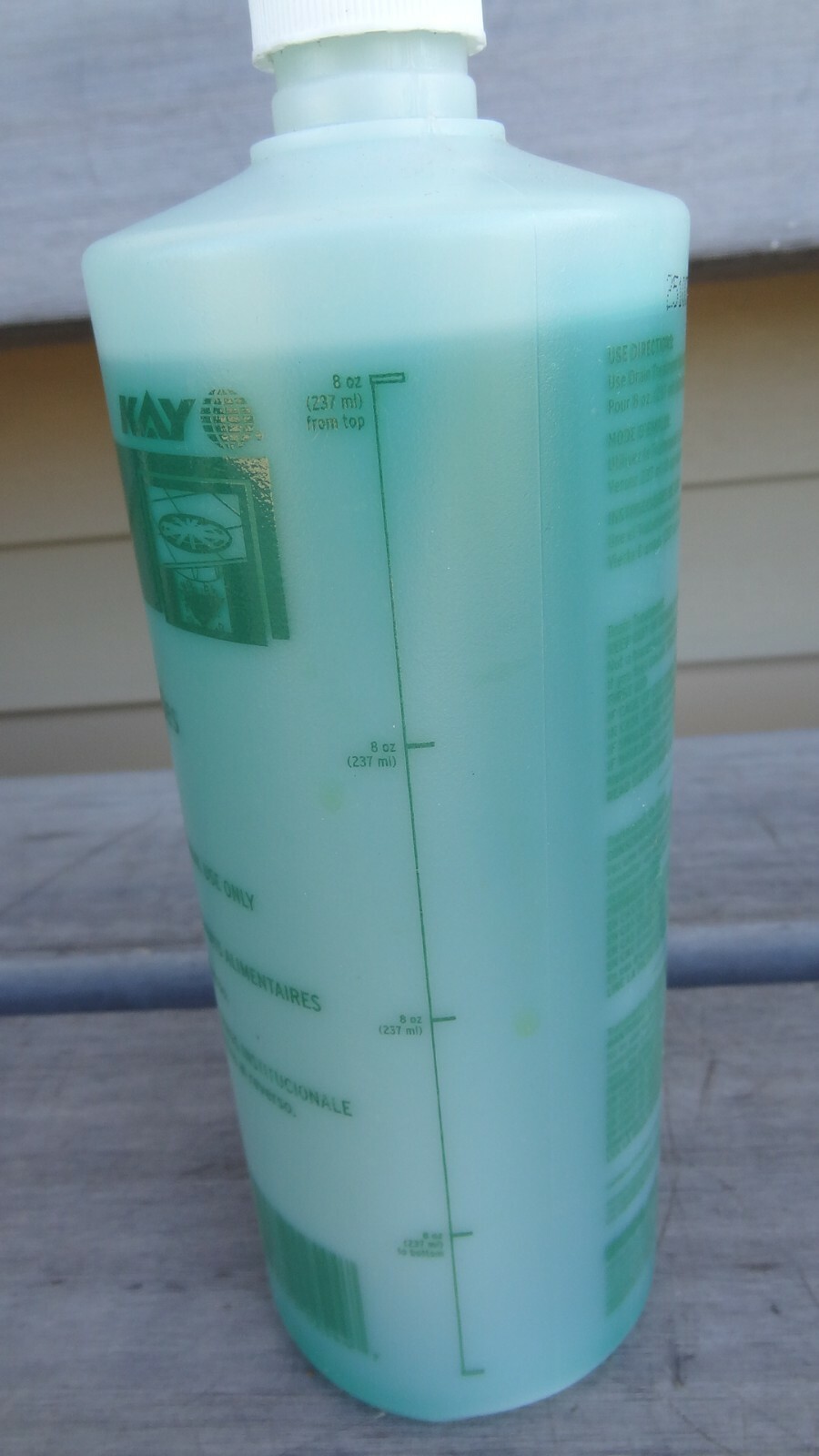 Ecolab Kay Chemical Drain Treatment 1 Bottle ( 046 ml) Exp. 12/2023