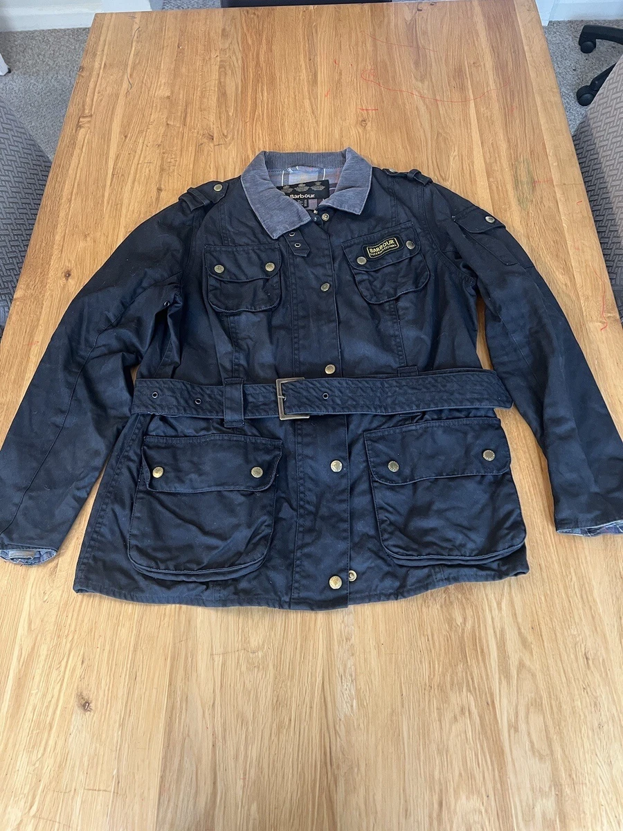 Barbour jacket size best sale 16