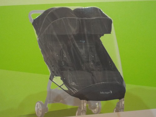 ! BRAND NEW - ORIGINAL WEATHER SHIELD BABY JOGGER CITY TOUR 2 = DOUBLE PUSHCHAIR - Picture 2 of 3