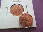 1955 D S Lincoln Wheat Pennies 2 Cents UNC