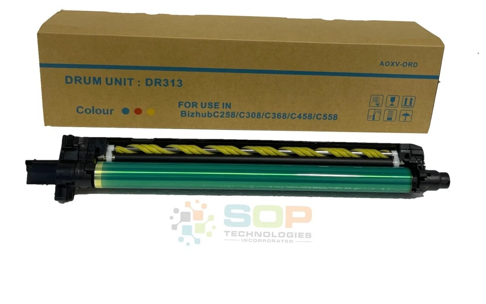Replacement Drum For Konica Minolta Bizhub C658 C558 C458 C368 C308 DR-313 CMY