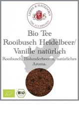 Bio Thé Rooibusch Blueberry / Vanille Naturel 1kg
