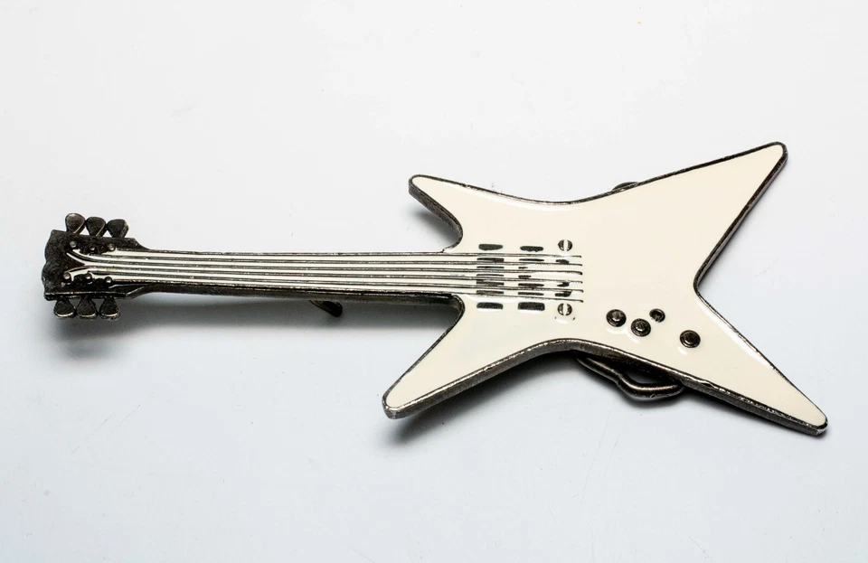 Vintage Electric Guitar Belt Buckle Music Instrument Buckle Veece - Image 2 of 4