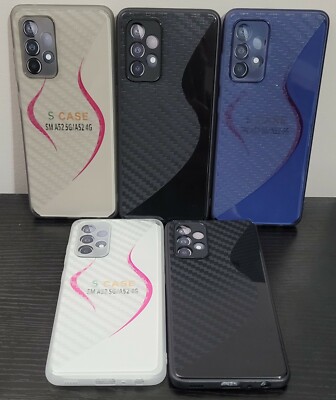 FLEXIBLE S-LINE SOFT TPU BACK CASE PROTECTOR FOR SAMSUNG GALAXY A52 4G/5G  (A526)