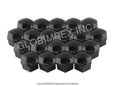SAAB (1994-2011) Wheel Lug Bolt Cap Set (20 Pack) (Black) PRO PARTS + WARRANTY