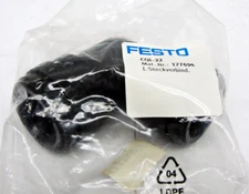 Festo CQL-22 177694 Push-In L Connectors  Lot of 4 Pieces  30025ELS