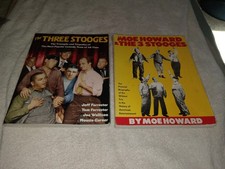 Vintage Moe Howard and the Three Stooges Pictorial Biography 1977 & More