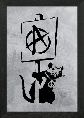 Anarchy Gerahmtes Wandbild Poster Leinwanddruck Bild
