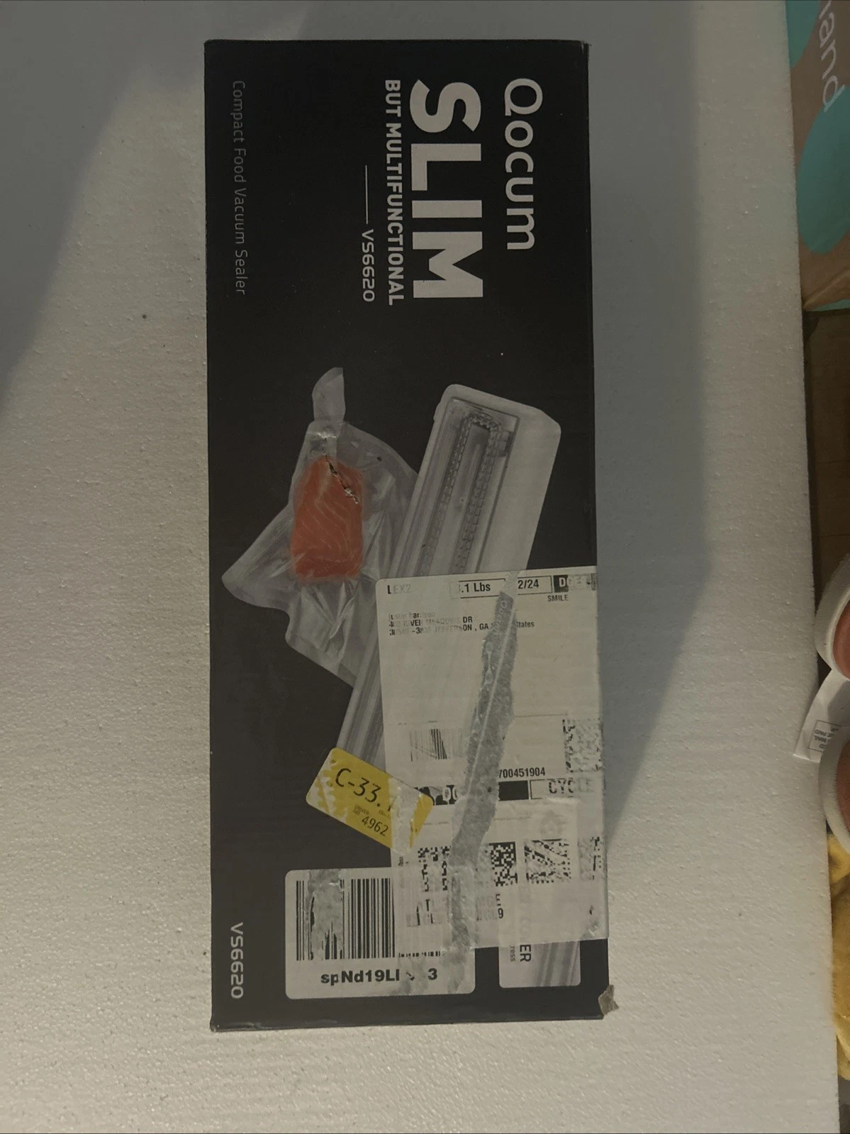 Qocum Compact Vacuum Sealer Vs6620