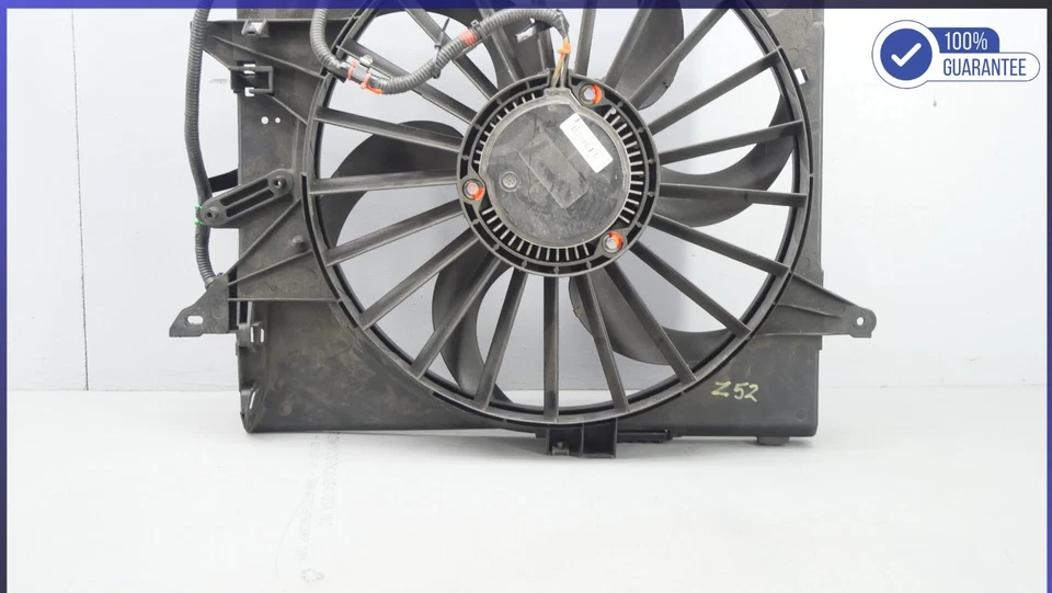 04-09 Conjunto ventilador radiador motor Jaguar XJ8 XJR Vanden Plas X350 Foto 3 de 4