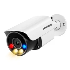 AI 8MP Bullet IP PoE Camera, 4K Security Surveillance Camera, Smart Instant S...