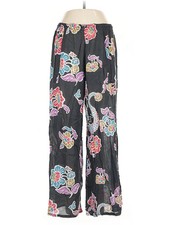 Giorgio Sant'Angelo Women Black Casual Pants L