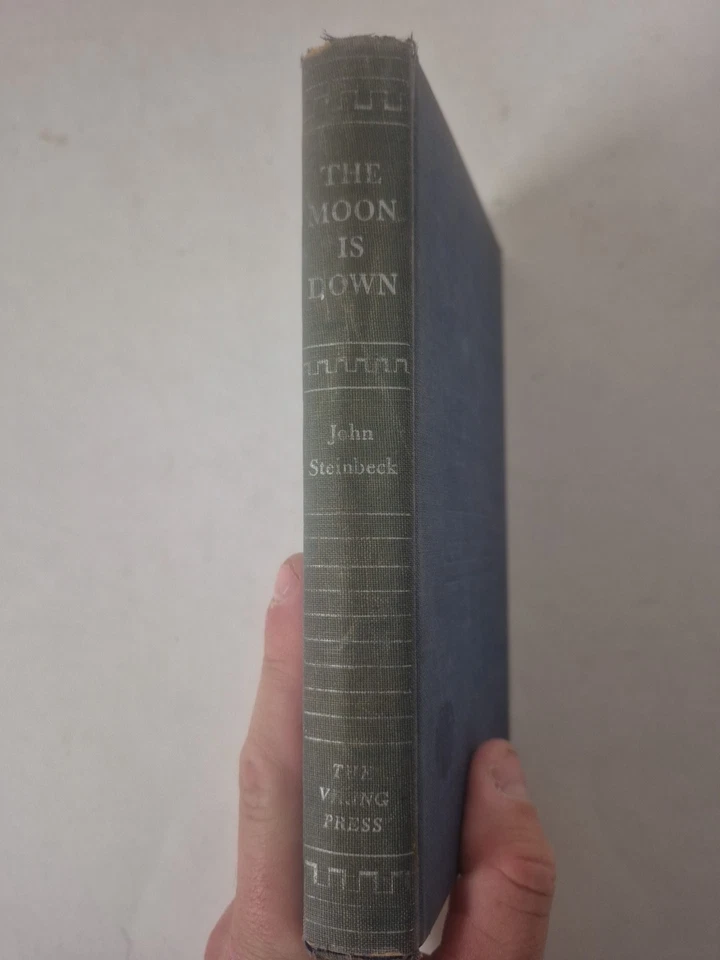 1942 The Moon Is Down JOHN STEINBECK Modern First VINTAGE - Image 2 of 4