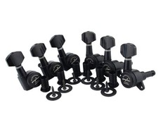 Guyker 6 Locking Tuners for Electric Acoustic Guitars - Black