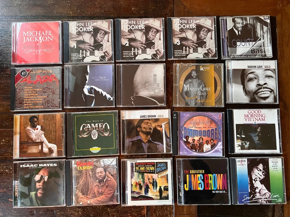 20 x CD Sammlung Paket Mix Pop Soul Funk Jazz Blues