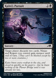 Kaito's Pursuit 103/302 Common - Kamigawa: Neon Dynasty