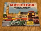 Vintage Matchbox Collector's Guide USA Edition 1966 International Catalogue